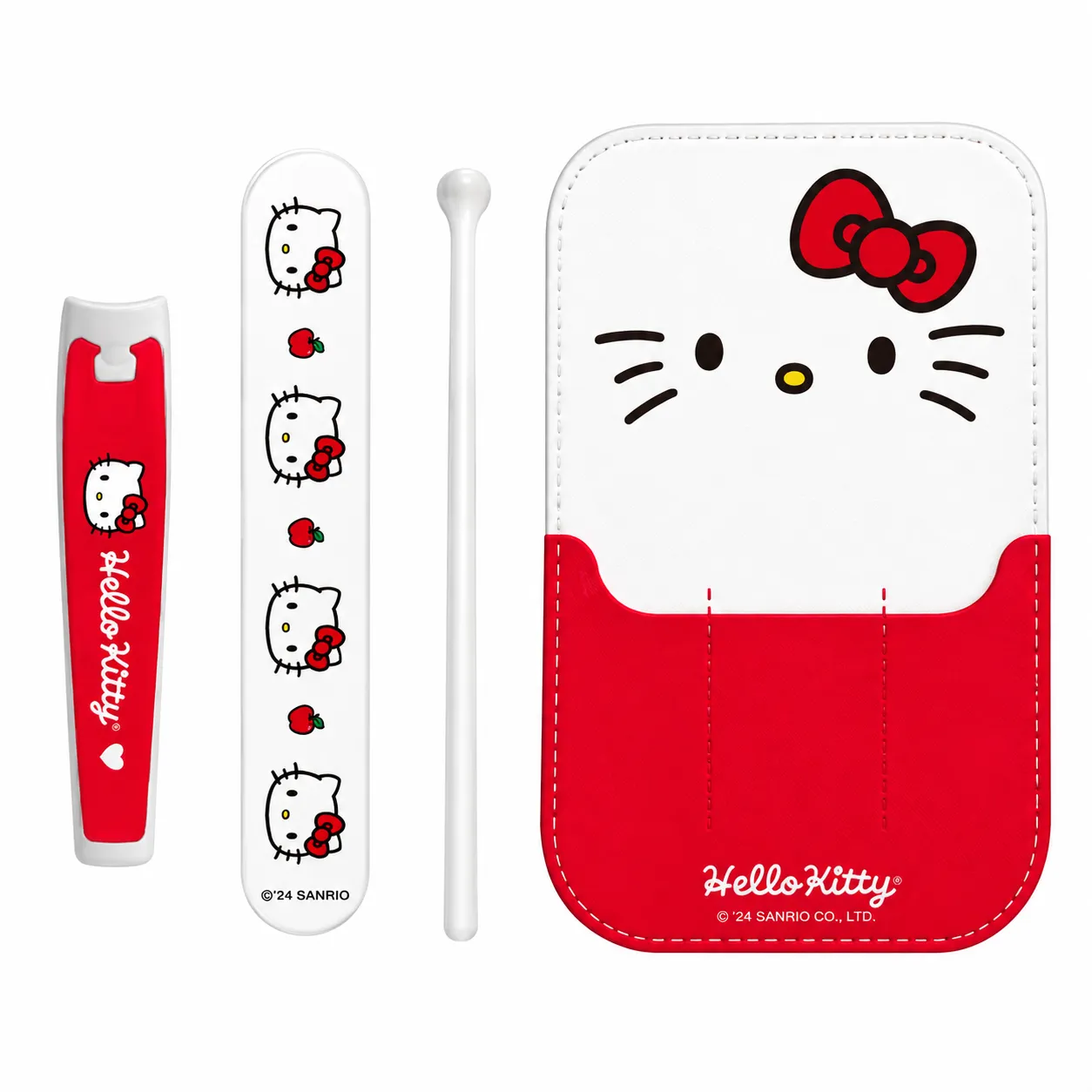 Hello Kitty 3-Piece Manicure Set with Storage Bag