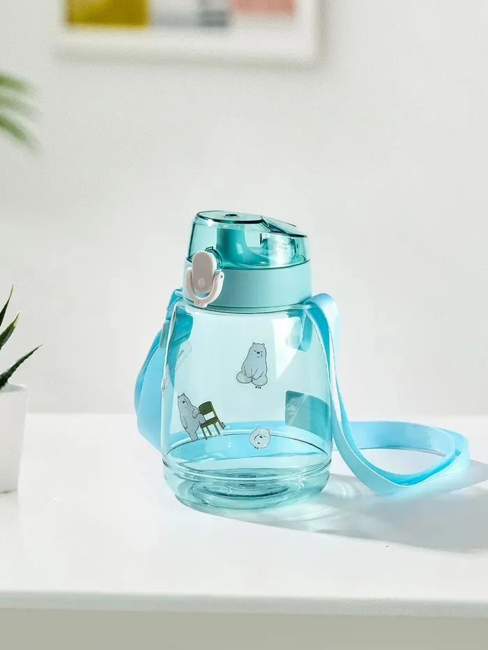 Plastic Bottle with Shoulder Strap (1300mL)