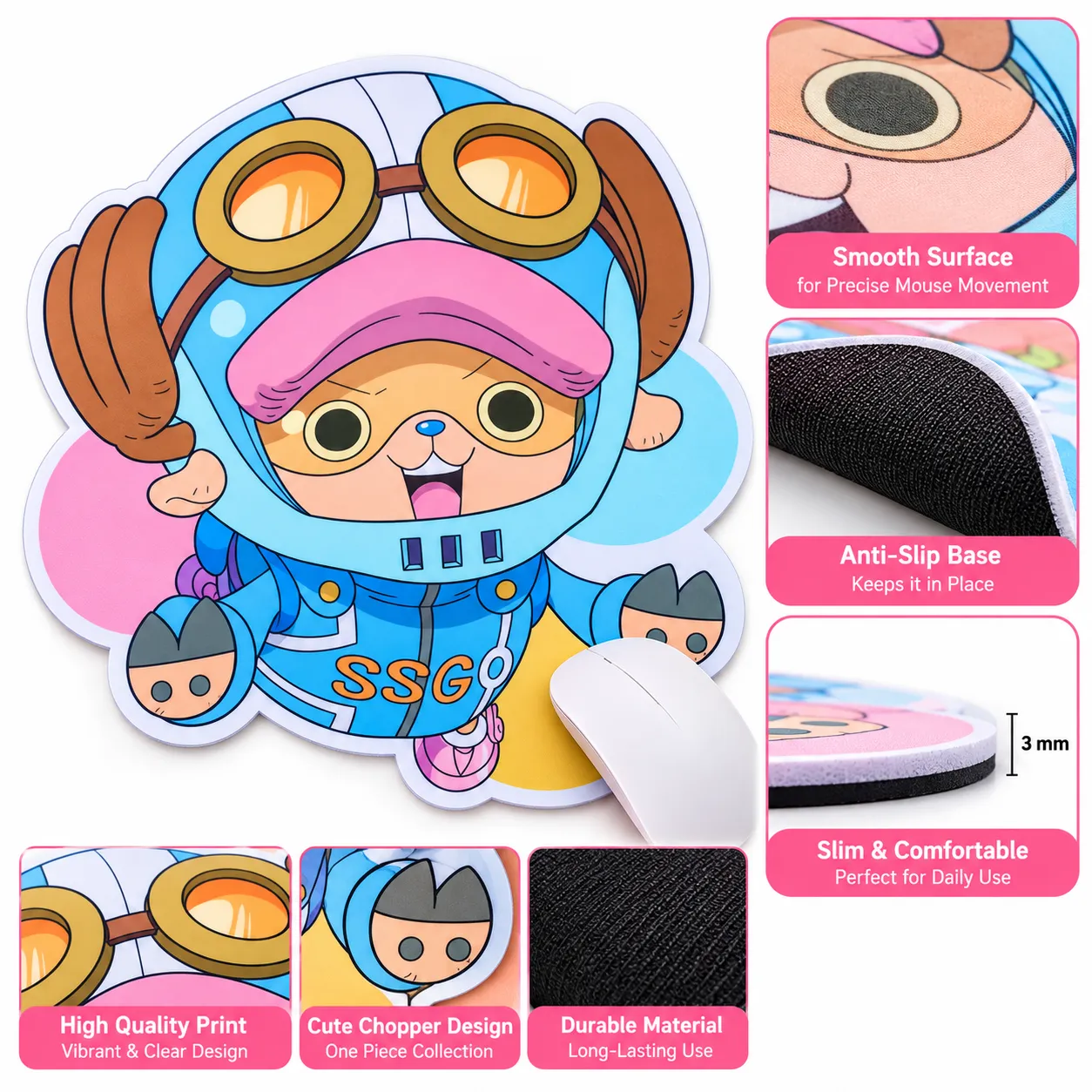 One Piece Collection Mouse Pad(Chopper)