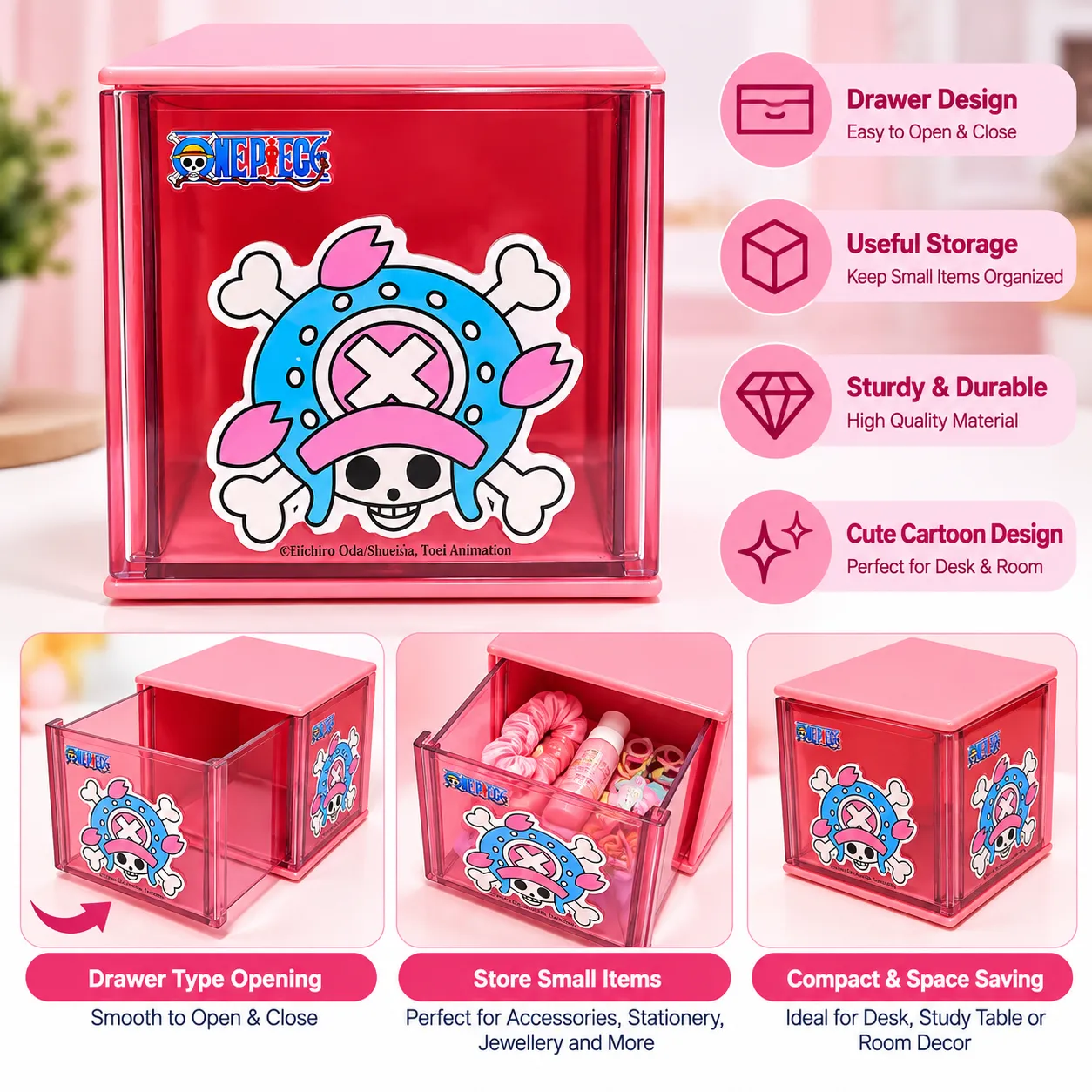 One Piece Collection Square Storage Box (Sanji)
