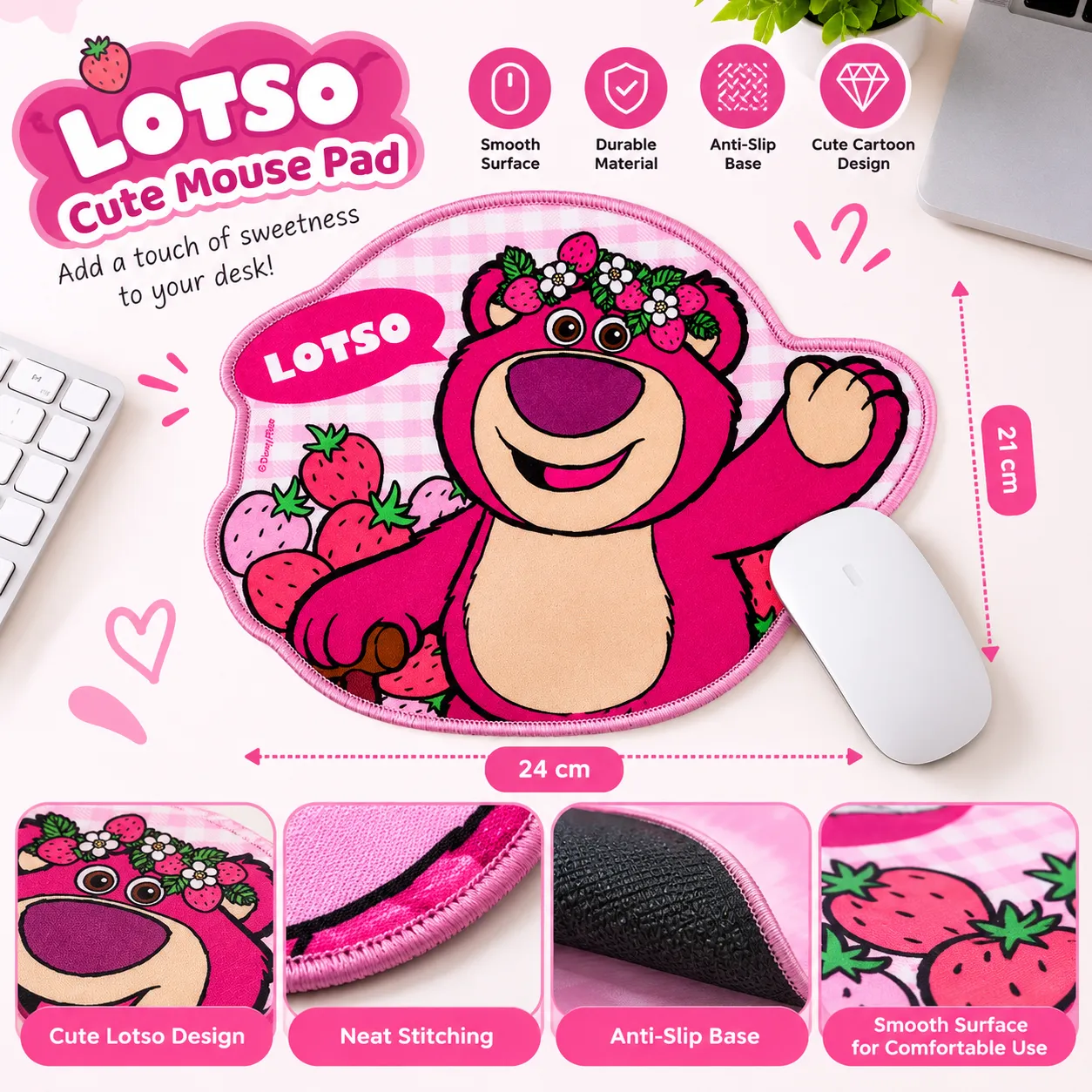 Lotso Collection Cute Mouse Pad