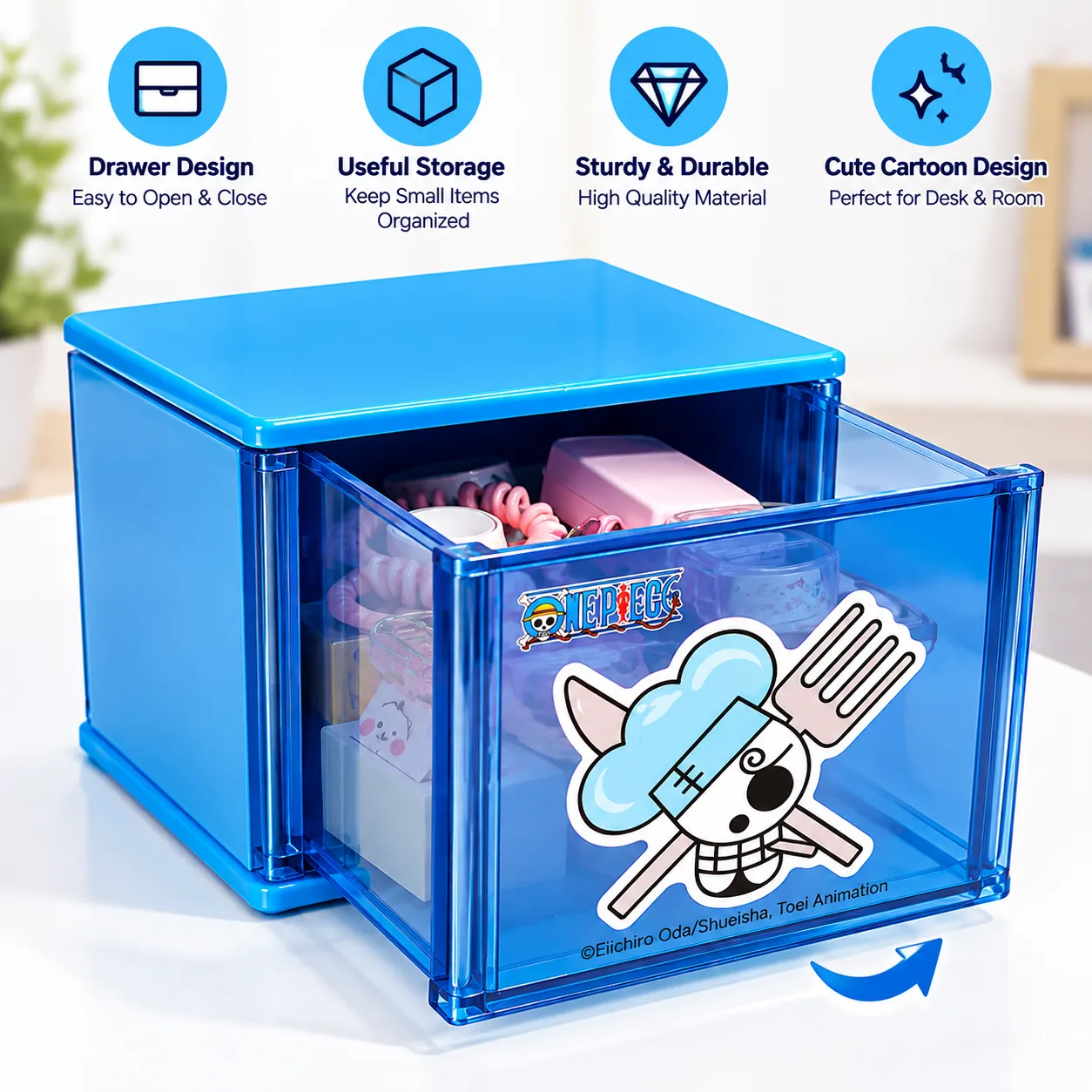 One Piece Collection Square Storage Box (Sanji)