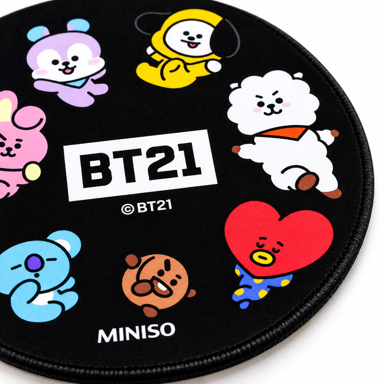 BT21 Collection Mouse Pad  (Round)