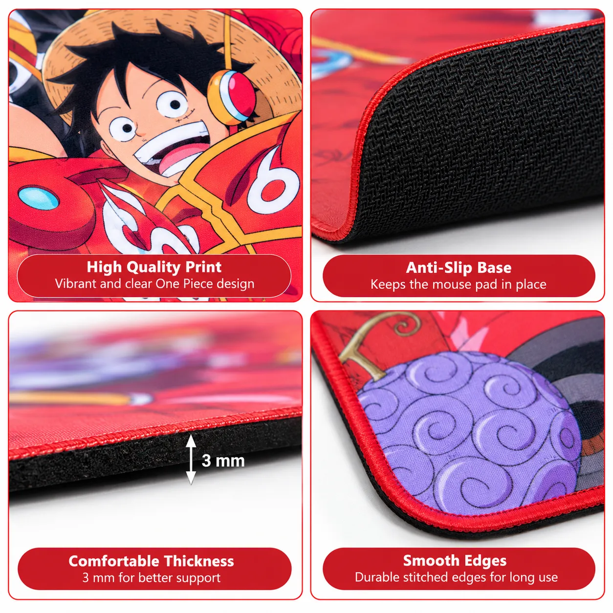 One Piece Collection Mouse Pad(Luffy)