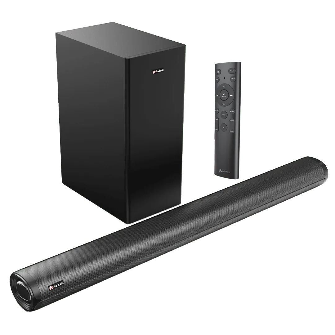 Elite 1200 Sound Bar with Wireless Woofer 2.1 Multimedia Speaker
